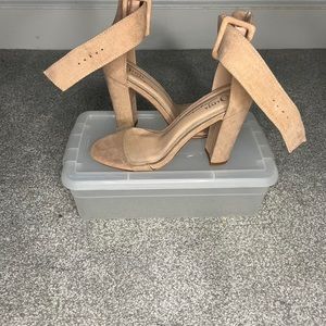 Basic Nude Block Heels